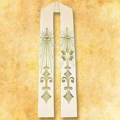 Stola sposa ricamata co - stola, da