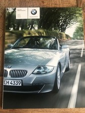 Brochure BMW E85 Z4 Roadster 2.0i 2.5i 2.5si 3.0si E86 2 2005
