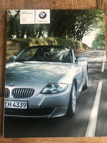 Brochure bmw e85 roadster - e85, z4
