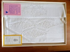 Antiche Lenzuola Ricamate Cotonificio Veneziano Come Nuovo