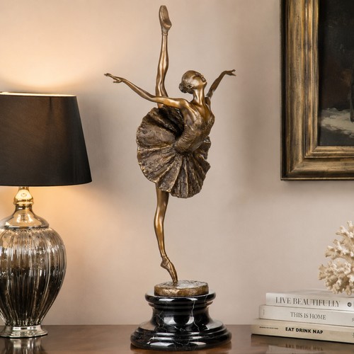 Scultura bronzo ballerina - scultura, in