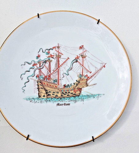 Mary rose naval plate wall - naval,