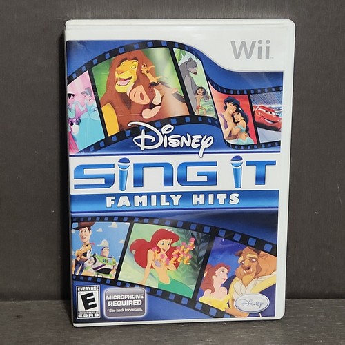 Disney sing family hits - sing, it