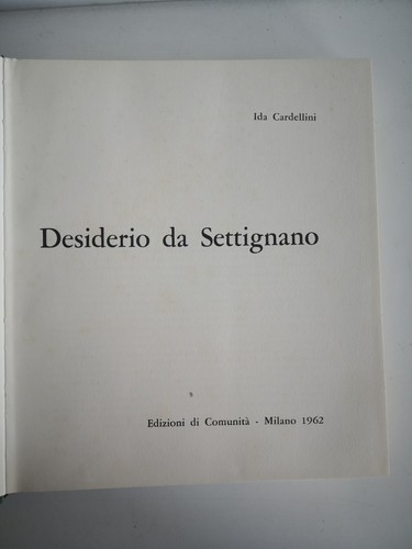 Desiderio settignano ida - da, settignano-ida