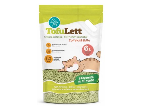 Leopet tofulett lettiera - tofulett,