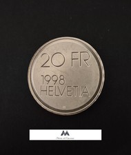 Moneta Argento Svizzera 1998 -