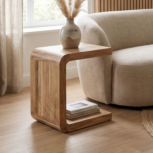 Tavolino legno massello - in,