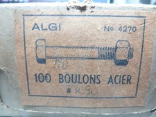 1 vintage ancien  VIS boulon
