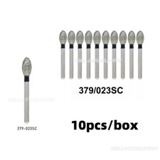 10 Pezzi Dentale Diamante Bur