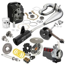 Kit Piaggio Si Cilindro Albero Marmitta Variatore Ingranaggi Carburatore Filtro