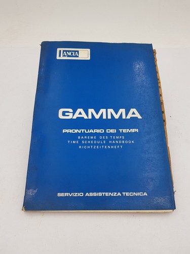 Manuale officina lancia gamma - officina,