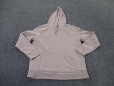 Carhartt Felpa con Cappuccio Donna L Rosa Relaxed Lavoro Pullover Antipioggia