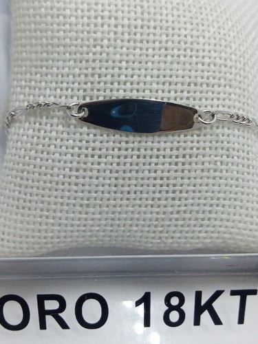 Bracciale oro bianco 750 - , 18