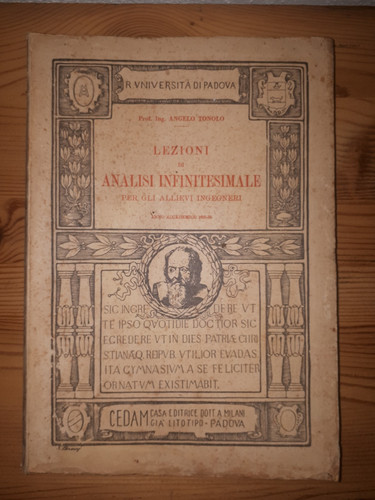 Tonolo lezioni analisi - tonolo,