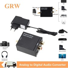 Convertitore Audio ADC Analogico Digitale Ottico Coassiale RCA