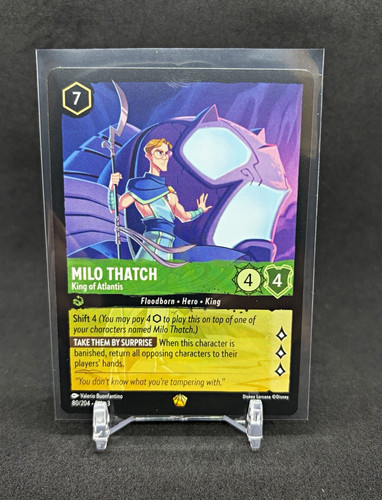 Disney lorcana milo - disney,