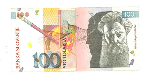 Banconota slovenia - ,