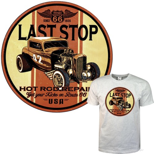 Shirt hot rod vintage - t-shirt,
