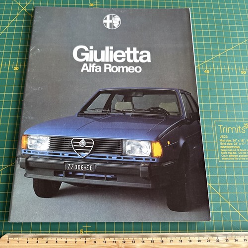 Alfa romeo giulietta - alfa, libretto