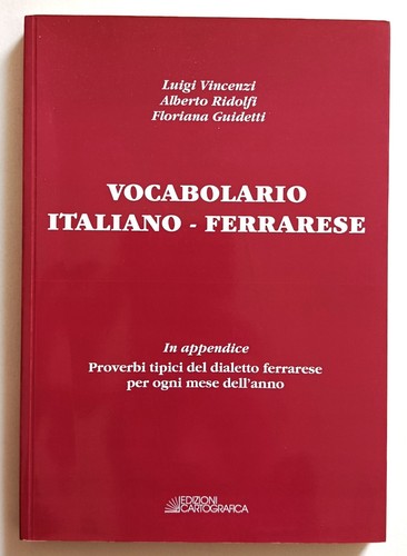Vocabolario italiano ferrarese - italiano,