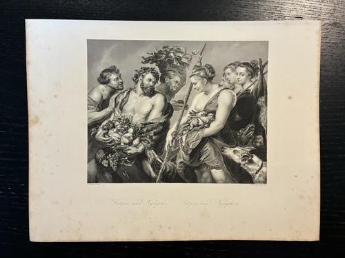 1850 satyrs and - satyrs, nymphs