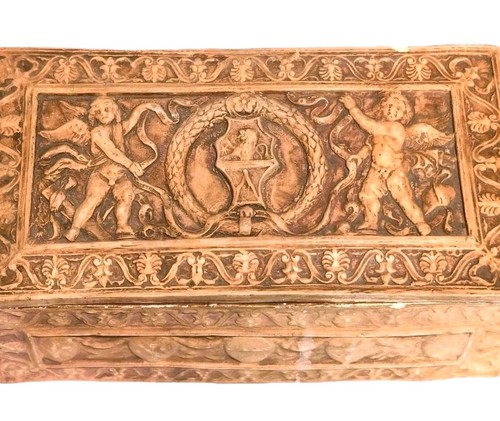 Antica scatola cofanetto