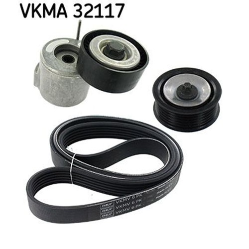 Kit cinghia trapezoidale skf - cinghia,