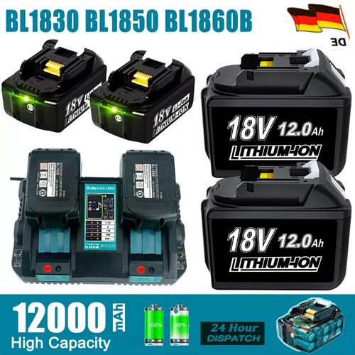 Per makita batteria 6 - 18, v