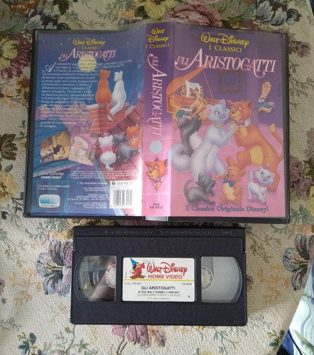 Vhs gli aristogatti walt - gli,