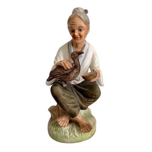 Statuina pescatrice con