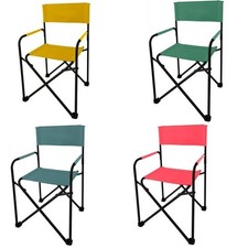 Sedia da Regista Pieghevole poltrona relax prendisole per spiaggia mare giardino