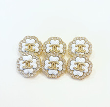 Bottone quadrifoglio oro