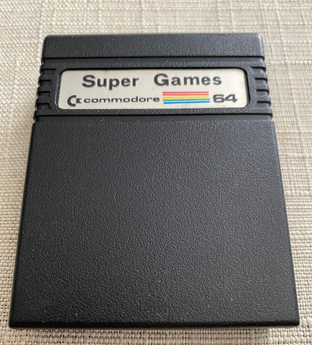 Super games commodore - super, 64
