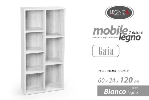 Libreria scaffale salvaspazio - libreria,