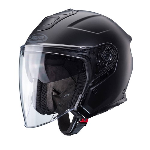 Casco jet caberg flyon - casco, nero