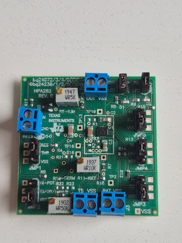 Bq24072evm ion - ti,