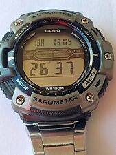 CASIO SPORT GEAR SGW-300H ALTIMETER BAROMETER MOD, 3202 WORLD TIME ILLUMINATO 