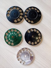 Telefono A Disco In  Bachelite Disco Forato X Fatme Face Autelco 