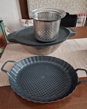 VAROMA BIMBY TM21 ORIGINALE VORWERK COMPLETO DI VASSOIO BASE E COPERCHIO 