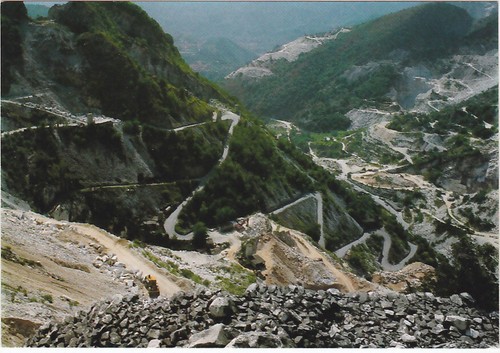 Carrara massa panorama - massa,