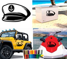 Cappello Capitano XL. Adesivo