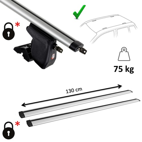 Barre portatutto alluminio - barre,