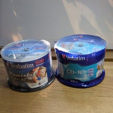 Confezione 50 Verbatim CD-R AZO 700MB 52X larghe stampabili NO-ID 43438