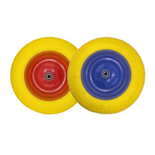 RUOTA PER CARRIOLA PIENA ANTIFORATURA IN POLIURETANO MODELLO VESPA 3.50