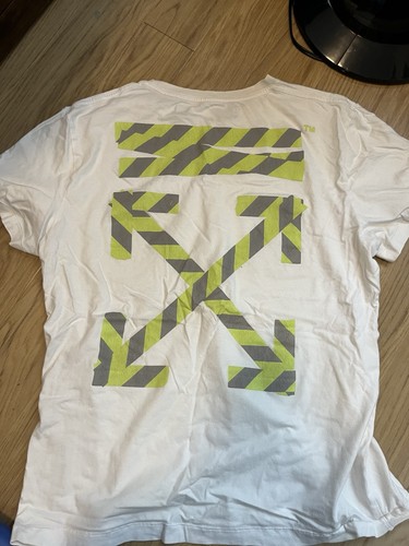 Shirt uomo off white bianca - t-shirt, off-white