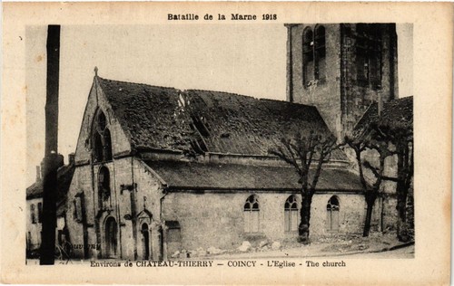 Cpa militaire bataille la - bataille, de