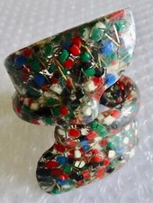 bBRACCIALE LUCITE MULTICOLORE