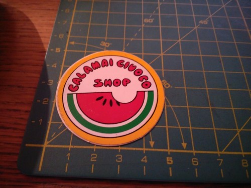 Adesivo vintage sticker kleber - sticker,