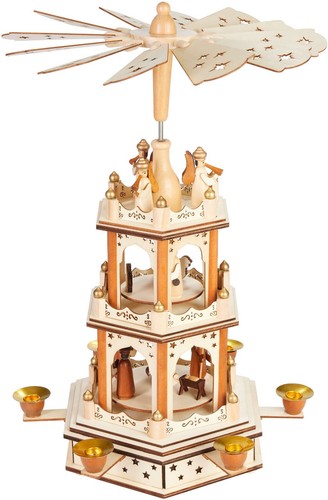 Piramide natale legno cm - di,