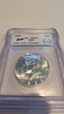 1966 SMS Kennedy Half Dollar